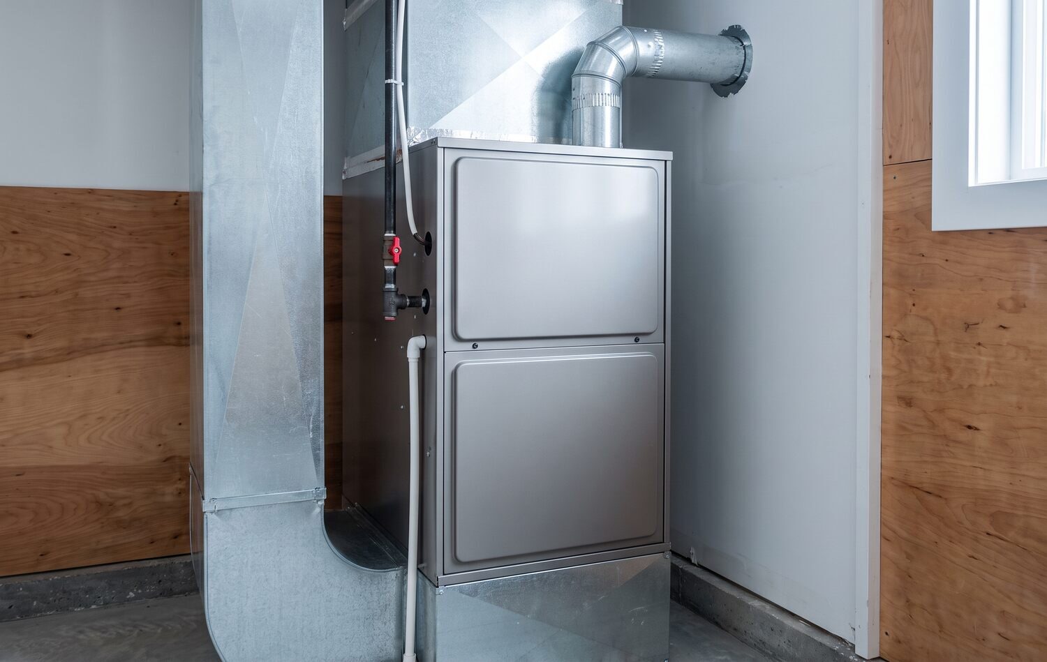 Heating equipment in a Pacific Northwest home